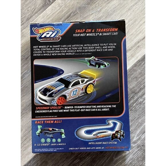 Hot Wheels Ai SPEEDWAY SPOILER Car Body & Wheels C - Picture 2 of 2